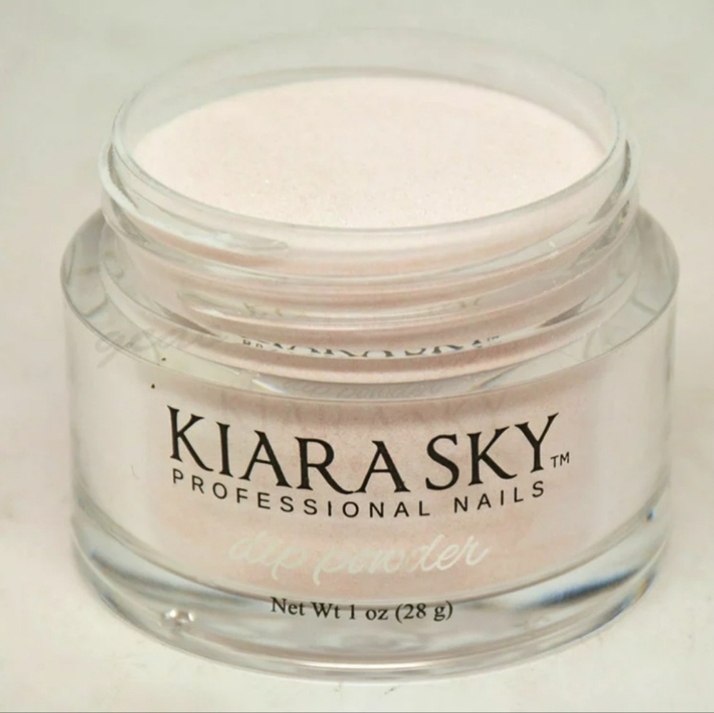 Kiara Sky Professional Nails Dipping Powder 1 oz Cream color